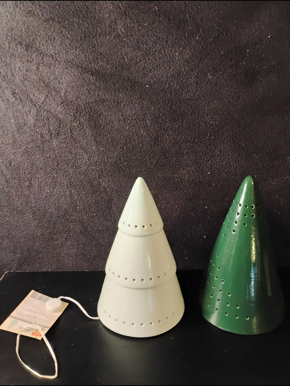 Illuminating Ceramic Christmas Tree Set